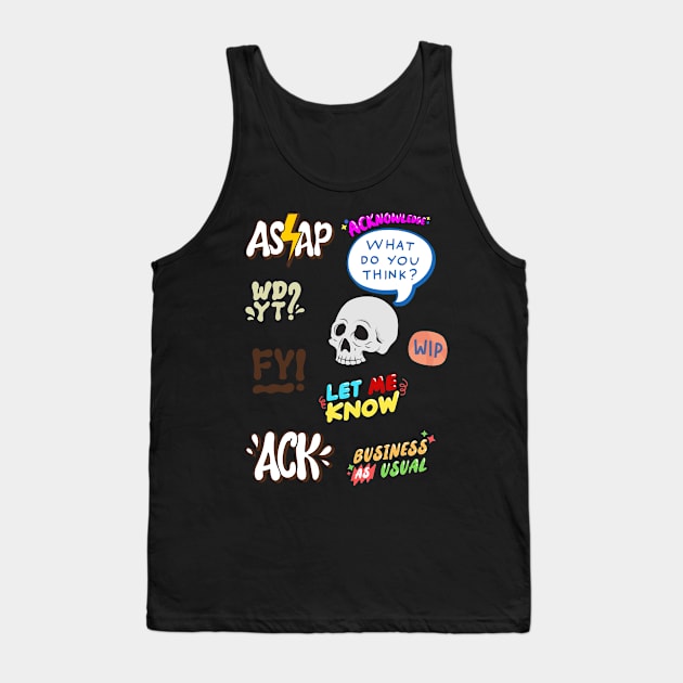 asap Tank Top by only tee